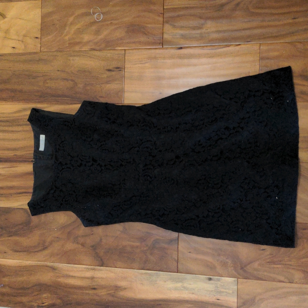Vintage black lace Esprit dress